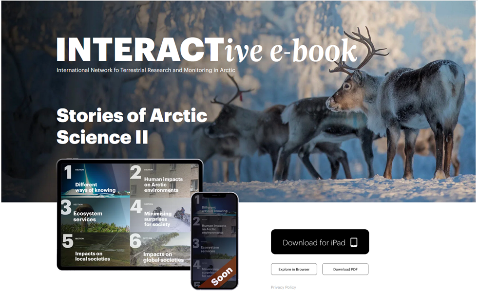 Data Science in Arctic. E interactive