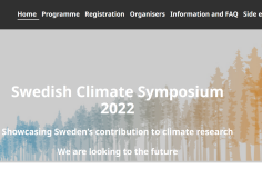 INTERACT at Swedish Climate Symposium