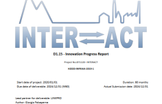 New innovation report for INTERACT available